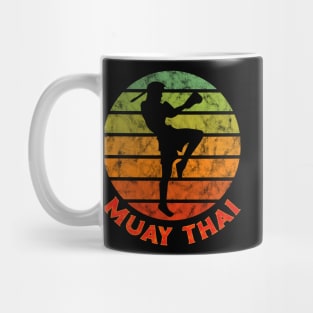 Muay Thai Fighter Kickboxing Boxer Thailand Mug